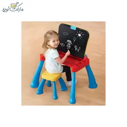 میز و صندلی 3 حالته موزیکال قرمز Vtech