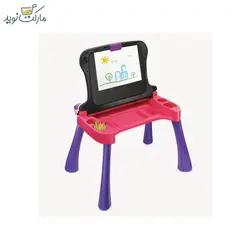 میز و صندلی 4 حالته موزیکال صورتی Vtech
