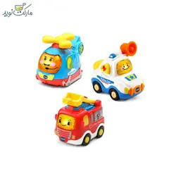 پک 3 تایی ماشین موزیکال امداد و نجات Vtech