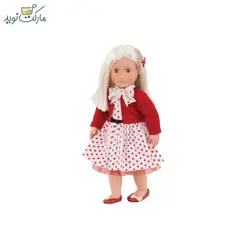 عروسک OG مدل Rose با پیراهن قرمز