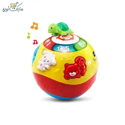 توپ موزیکال زرد و قرمز Vtech