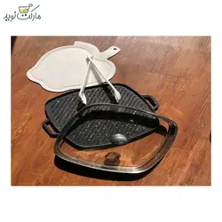 تابه استیک پز چدنی رژیمی