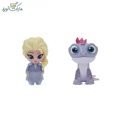 پک 2 تایی عروسک السا و قورباغه آتش درخشان فروزن