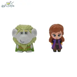 پک 2 تایی عروسک آنا و ترول درخشان فروزن