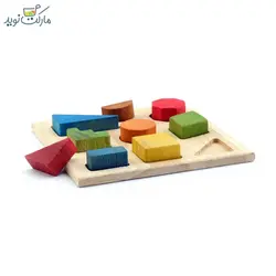 پازل چوبی 9 قطعه سپتا