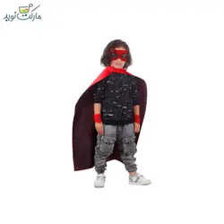 ماسک، شنل و مچ بند اسپایدرمن