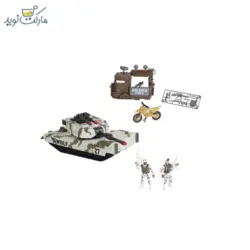 ست بازی تانک Tundra Patrol Tank سربازهای سولیدر فورس