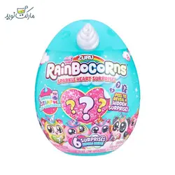 عروسک شانسی رینبوکورنز با شاخ نقره ای