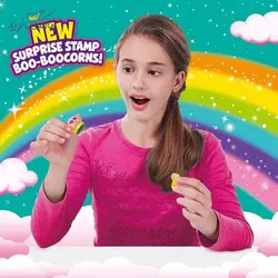 عروسک شانسی رینبوکورنز با شاخ آبی