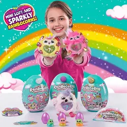 عروسک شانسی رینبوکورنز با شاخ آبی