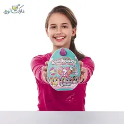 عروسک شانسی رینبوکورنز با شاخ نارنجی