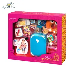 چمدان و لوازم سفر عروسک OG