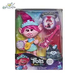 عروسک پاپی آواز خوان مدل پاپ و راک انیمیشن ترولز