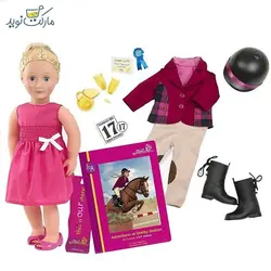 عروسک 46 سانتیمتری Our Generation مدل lilly anna