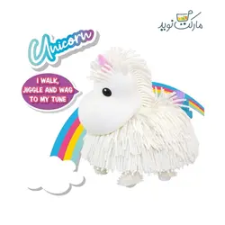 یونیکورن موزیکال Jiggly Pets رنگ سفید