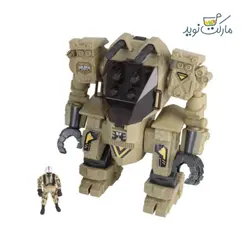 ست بازی سرباز و ربات غول پیکر Soldier Force