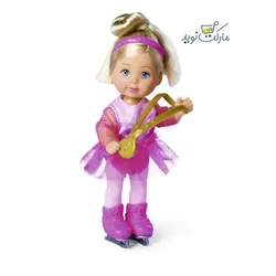 عروسک 12 سانتی Evi Love مدل اسکیت سوار