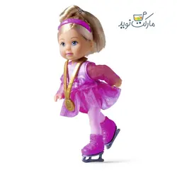 عروسک 12 سانتی Evi Love مدل اسکیت سوار