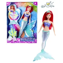 عروسک پری دریایی 29 سانتی Steffi Love مدل Sparkle Mermaid