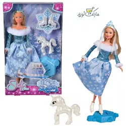 عروسک 29 سانتی Steffi Love اسکی روی یخ