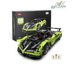 ماشین کنترلی ساختنی پاگانی Huayra BC سبز راستار با مقیاس 1:8