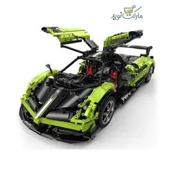 ماشین کنترلی ساختنی پاگانی Huayra BC سبز راستار با مقیاس 1:8