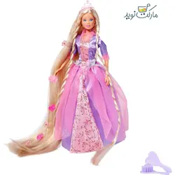 عروسک 29 سانتی Steffi Love مدل Rapunzel با لباس بنفش
