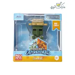 فیگور فلزی 6 سانتی زامبی سری Minecraft Legends ماینکرافت
