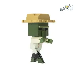 فیگور فلزی 6 سانتی زامبی سری Minecraft Legends ماینکرافت