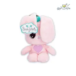 عروسک خرگوش پولیشی پیکبو صورتی 30 سانتی