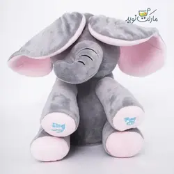 عروسک فیل موزیکال پیکبو مدل Manny