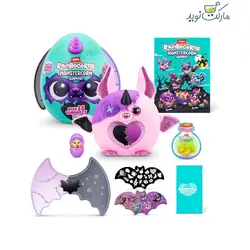 عروسک سورپرایزی رینبوکورنز سری 1 Monstercorn فانگاراما با شاخ بنفش