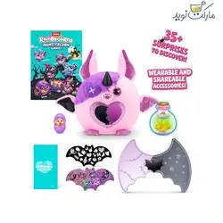 عروسک سورپرایزی رینبوکورنز سری 1 Monstercorn فانگاراما با شاخ بنفش