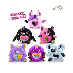 عروسک سورپرایزی رینبوکورنز سری 1 Monstercorn فانگاراما با شاخ بنفش