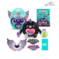 عروسک سورپرایزی رینبوکورنز سری 1 Monstercorn اسپوکی سو با شاخ سفید