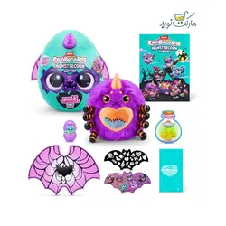 عروسک سورپرایزی رینبوکورنز سری 1 Monstercorn اسپینلا با شاخ بنفش