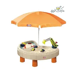 میز شن و آب بازی مدل ساخت و ساز Little Tikes