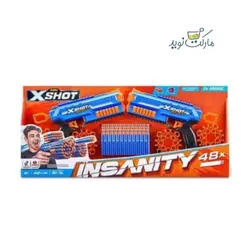 تفنگ دوقلو ایکس شات مدل Manic سری Insanity