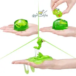 تخم داینو اسمشرز سری مینی لایت آپ ژوراسیک با استخوان سبز