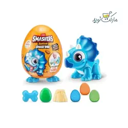 تخم دایناسور اسمشرز Junior Dino Dig رنگ آبی