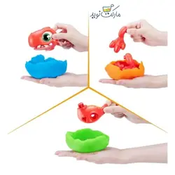 تخم دایناسور اسمشرز Junior Dino Dig رنگ قرمز