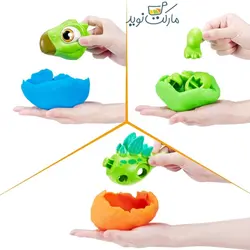 تخم دایناسور اسمشرز Junior Dino Dig رنگ سبز