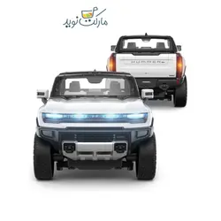 ماشین کنترلی هامر EV سفید راستار با مقیاس 1:16