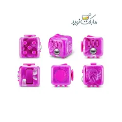 مکعب فیجت مرمری صورتی Antsy Lab ضد استرس