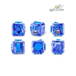 مکعب فیجت مرمری آبی Antsy Lab ضد استرس