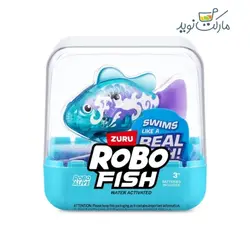 ماهی کوچولو آبی دم بنفش رباتیک روبو فیش Robo Fish