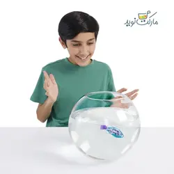 ماهی کوچولو آبی دم بنفش رباتیک روبو فیش Robo Fish