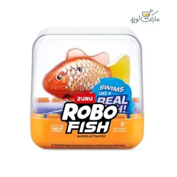 ماهی کوچولو نارنجی دم زرد رباتیک روبو فیش Robo Fish
