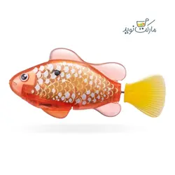ماهی کوچولو نارنجی دم زرد رباتیک روبو فیش Robo Fish