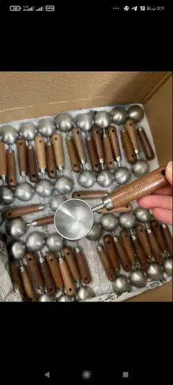 انواع پیمانه دسته چوبی